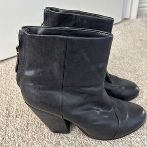 Rag & Bone Black Newbury Boots